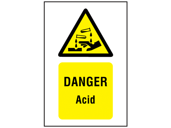 Acid attack advice